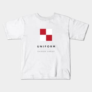 Uniform: ICS Flag Semaphore Kids T-Shirt